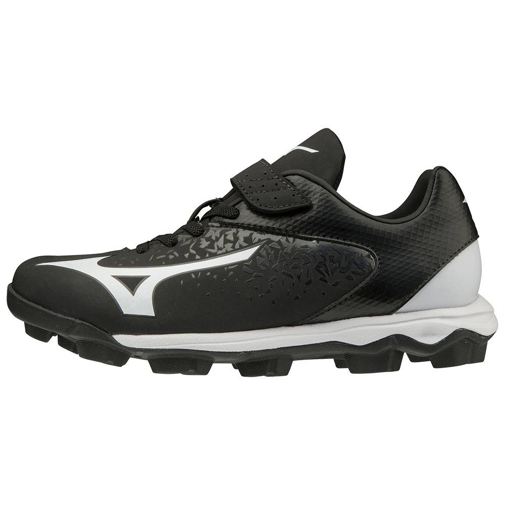 Damske Softball Obuv Mizuno Finch Select Nine Molded Čierne/Biele Vypredaj IAZS08793